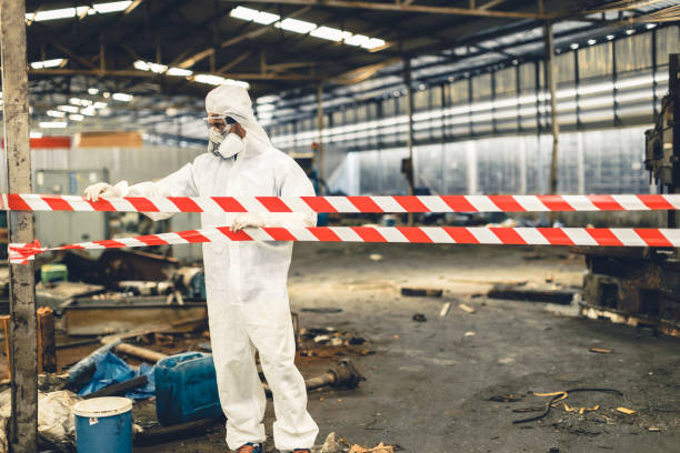 Professional Unattended Death Cleanup technician working in Edgewood, PA